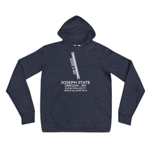 Load image into Gallery viewer, JSY facility map in JOSEPH; OREGON Hoodie