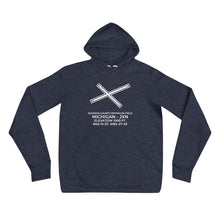 Load image into Gallery viewer, JXN facility map in JACKSON; MICHIGAN Hoodie