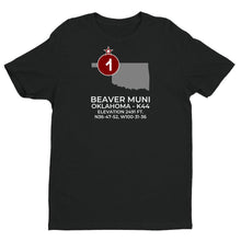 Load image into Gallery viewer, K44 facility map in BEAVER; OKLAHOMA, Black