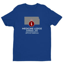 Load image into Gallery viewer, K51 facility map in MEDICINE LODGE; KANSAS, Royal Blue