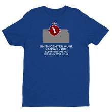 Load image into Gallery viewer, K82 facility map in SMITH CENTER; KANSAS, Royal Blue