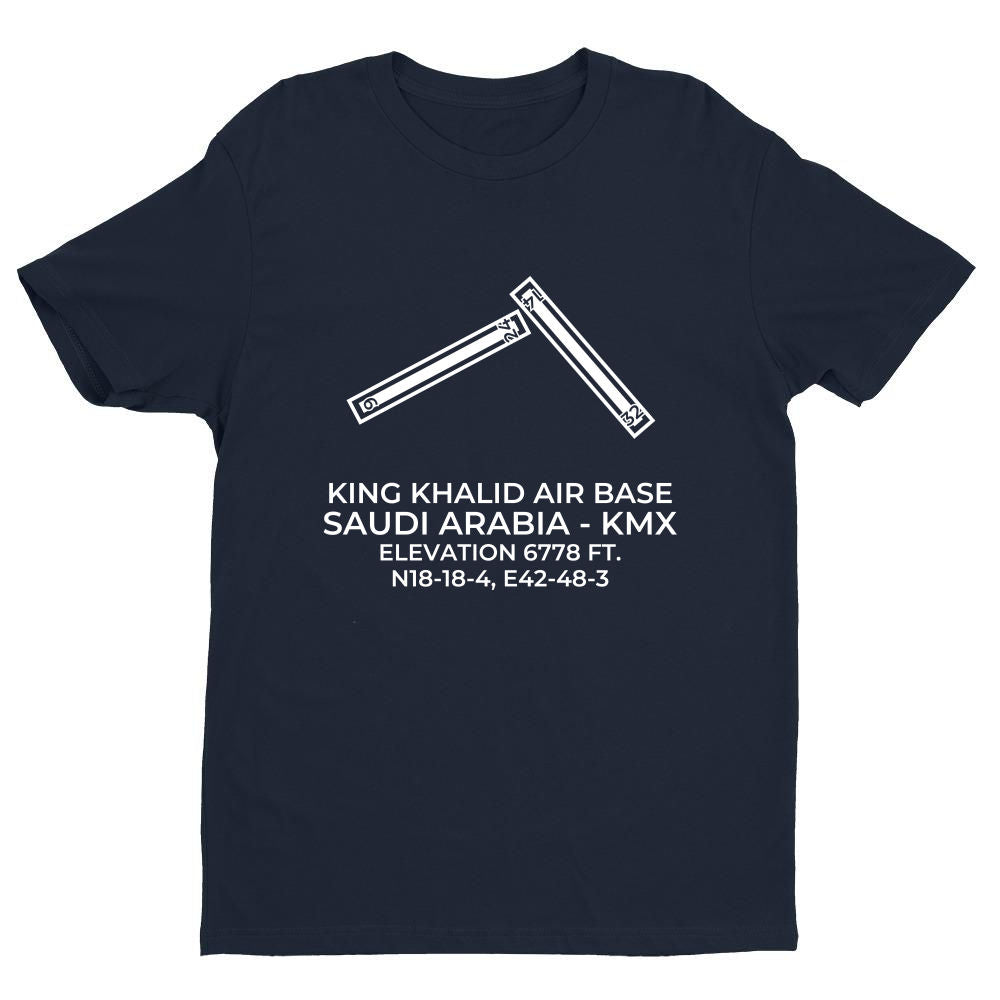 KING KHALID AIR BASE (KMX; OEKM) in KHAMIS MUSHAIT; SAUDI ARABIA (SB) T-Shirt