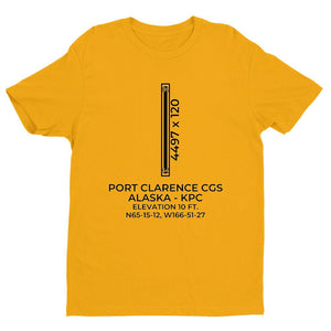 kpc port clarence ak t shirt, Yellow