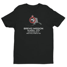 Load image into Gallery viewer, KTS facility map in BREVIG MISSION; ALASKA, Black