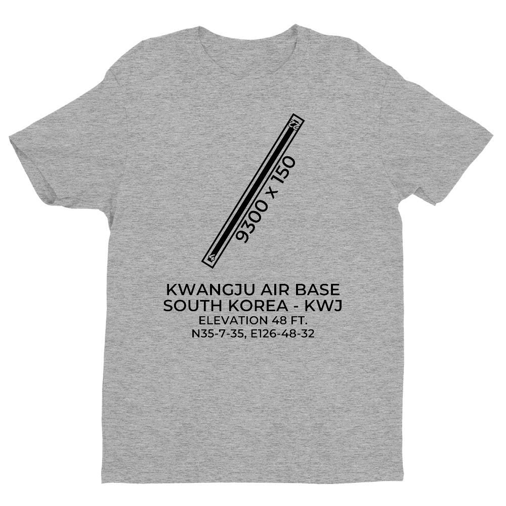KWANGJU AIR BASE (KWJ; RKJJ) in KWANGJU; SOUTH KOREA (SK) c. pre-2001 T-Shirt