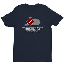 Load image into Gallery viewer, HANCOCK CO-RON LEWIS FIELD near LEWISPORT; KENTUCKY (KY8) T-Shirt