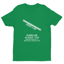 Load image into Gallery viewer, kyk karluk ak t shirt, Green