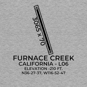 l06 death valley national park ca t shirt, Gray