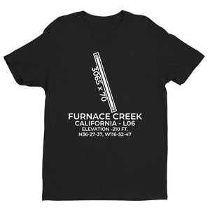 l06 death valley national park ca t shirt, Black