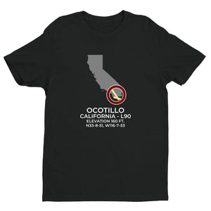 L90 facility map in OCOTILLO WELLS; CALIFORNIA, Black