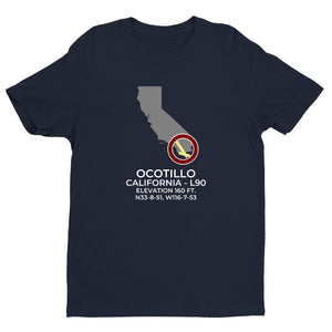 L90 facility map in OCOTILLO WELLS; CALIFORNIA, Navy