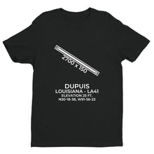 Load image into Gallery viewer, la41 breaux bridge la t shirt, Black