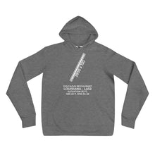 Load image into Gallery viewer, LA52 facility map in IOTA; LOUISIANA Hoodie