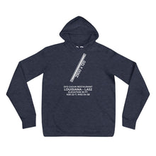 Load image into Gallery viewer, LA52 facility map in IOTA; LOUISIANA Hoodie