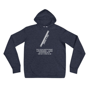 LA52 facility map in IOTA; LOUISIANA Hoodie