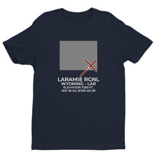 Load image into Gallery viewer, LAR facility map in LARAMIE; WYOMING, Navy