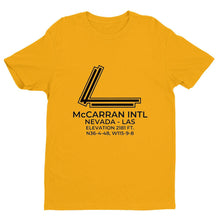 Load image into Gallery viewer, las las vegas nv t shirt, Yellow