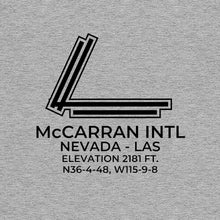 Load image into Gallery viewer, las las vegas nv t shirt, Gray