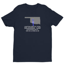 Load image into Gallery viewer, LAW facility map in LAWTON; OKLAHOMA, Navy