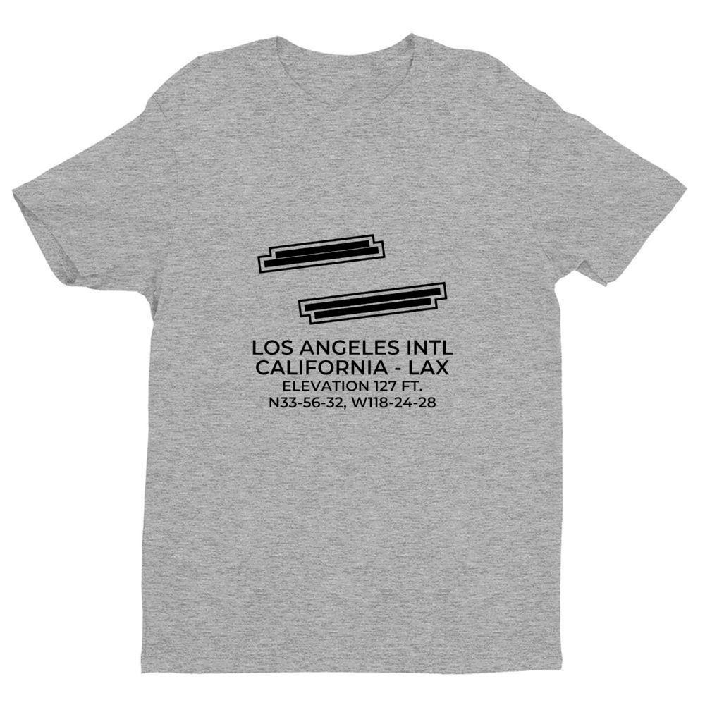 LAX facility map in LOS ANGELES; CALIFORNIA