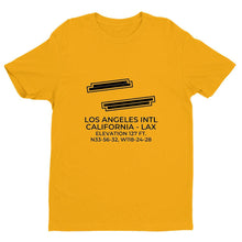 Load image into Gallery viewer, lax los angeles ca t shirt, Yellow