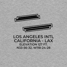 Load image into Gallery viewer, lax los angeles ca t shirt, Gray