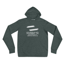 Load image into Gallery viewer, LAX facility map in LOS ANGELES; CALIFORNIA Hoodie