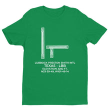 Load image into Gallery viewer, lbb lubbock tx t shirt, Green