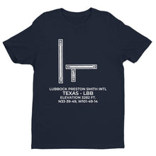 Load image into Gallery viewer, lbb lubbock tx t shirt, Navy