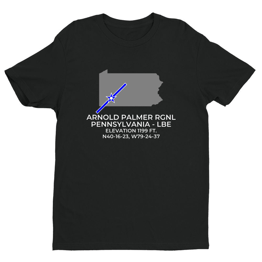 ARNOLD PALMER RGNL in LATROBE; PENNSYLVANIA (LBE; KLBE) T-Shirt