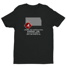 Load image into Gallery viewer, LBL facility map in LIBERAL; KANSAS, Black