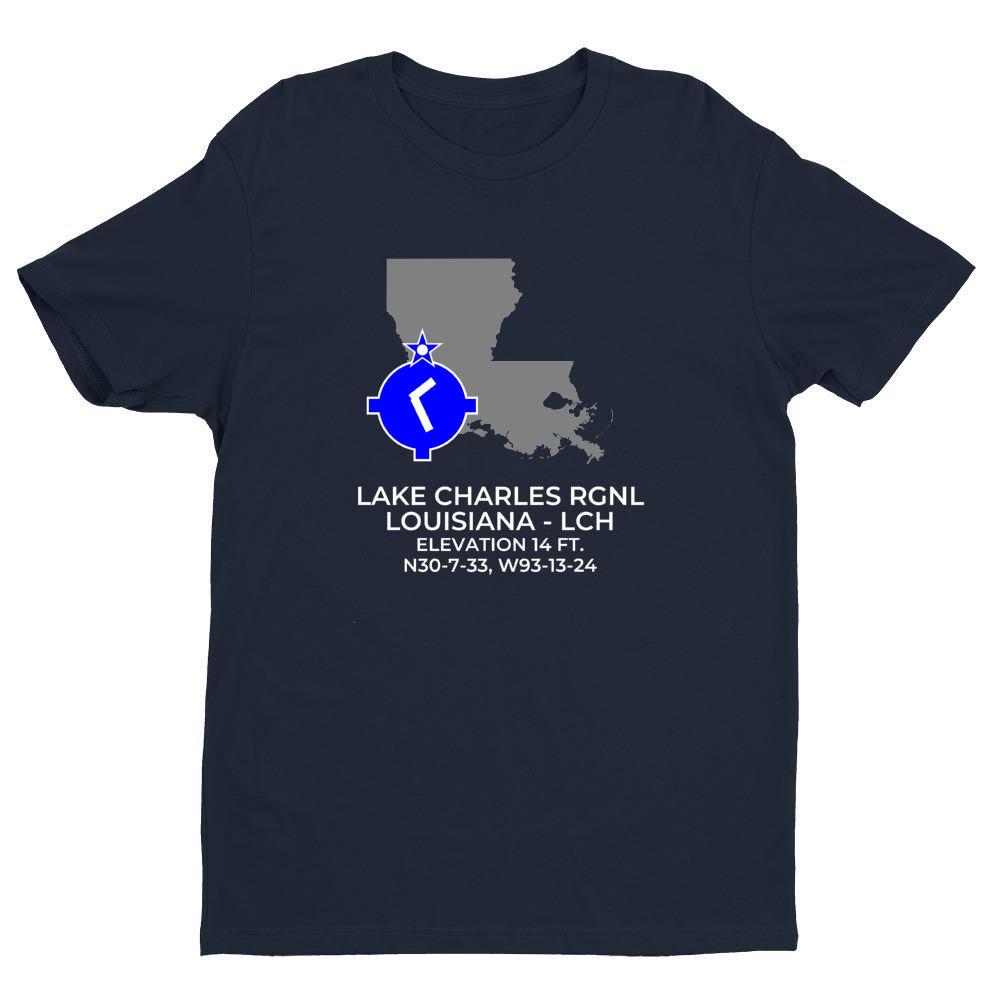 LCH facility map in LAKE CHARLES; LOUISIANA, Navy