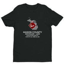 Load image into Gallery viewer, LDM facility map in LUDINGTON; MICHIGAN, Black
