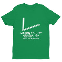 Load image into Gallery viewer, ldm ludington mi t shirt, Green
