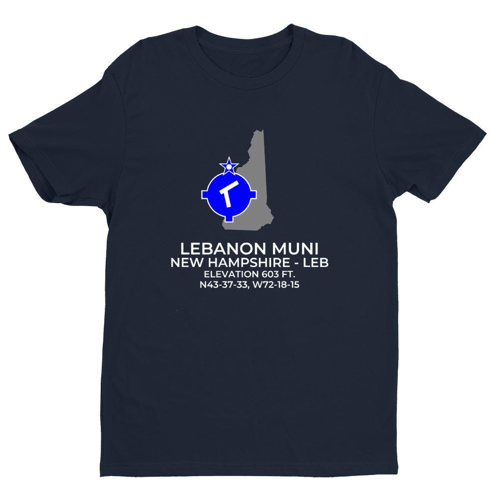 LEB facility map in LEBANON; NEW HAMPSHIRE, Navy