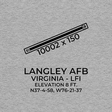 Load image into Gallery viewer, lfi hampton va t shirt, Gray