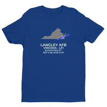 Load image into Gallery viewer, LFI facility map in HAMPTON; VIRGINIA, Royal Blue
