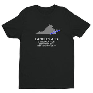 LFI facility map in HAMPTON; VIRGINIA, Black