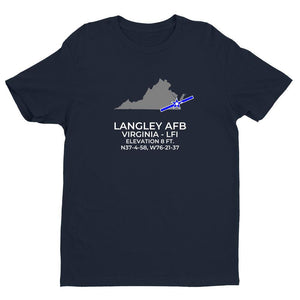 LFI facility map in HAMPTON; VIRGINIA, Navy