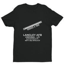 Load image into Gallery viewer, lfi hampton va t shirt, Black