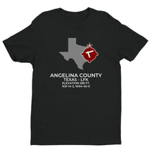 Load image into Gallery viewer, LFK facility map in LUFKIN; TEXAS, Black