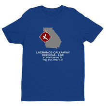 Load image into Gallery viewer, LGC facility map in LAGRANGE; GEORGIA, Royal Blue