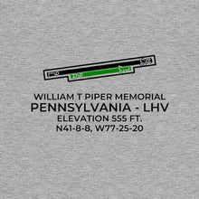 Load image into Gallery viewer, lhv lock haven pa t shirt, Gray