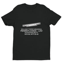 Load image into Gallery viewer, lhv lock haven pa t shirt, Black