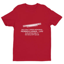 Load image into Gallery viewer, lhv lock haven pa t shirt, Red