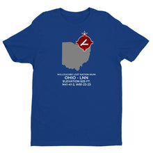 Load image into Gallery viewer, LNN facility map in WILLOUGHBY; OHIO, Royal Blue