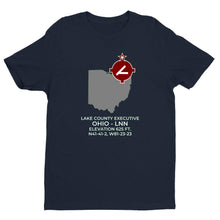 Load image into Gallery viewer, LAKE COUNTY EXECUTIVE (LNN; KLNN) in WILLOUGHBY; OHIO (OH) T-Shirt
