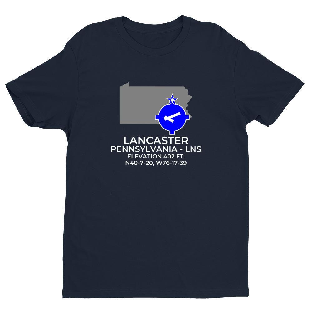 LNS facility map in LANCASTER; PENNSYLVANIA, Navy