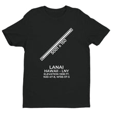 Load image into Gallery viewer, lny lanai city hi t shirt, Black