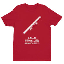 Load image into Gallery viewer, lny lanai city hi t shirt, Red